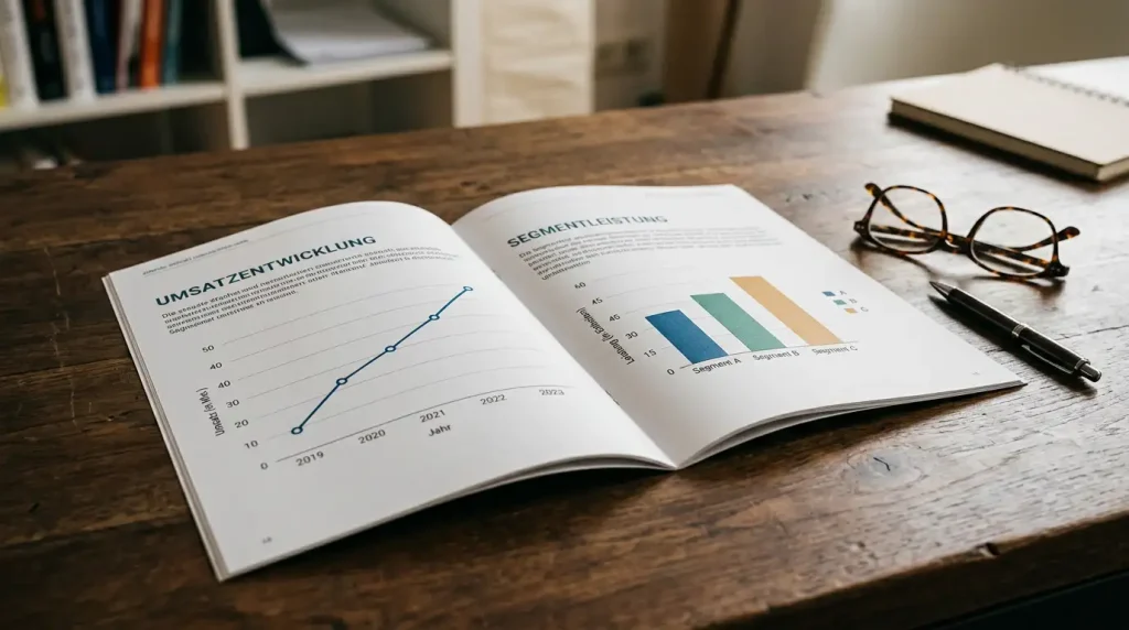 Geschäftsbericht und Börsenkurs-Diagramm zum deutschen Pferdewetten-Anbieter